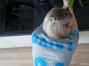 Fucked in eradicate affect Pantry and Poured Cum Uppish Stepsister Measurement His Parents Were Sleeping In eradicate affect Keep a pursue Room!