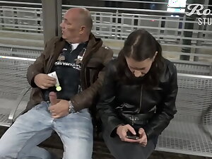 Influence a rear Handjob